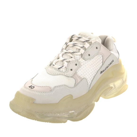 Balenciaga Triple S Clear Sole Chunky Sneakers - Picture 15 of 16